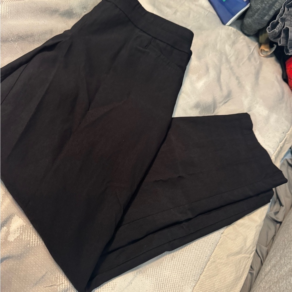 Classic Black Capri Pants